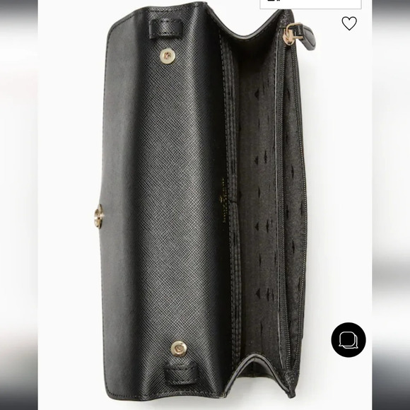 Kate Spade Black Tinsel Crossbody Bag NWT - Picture 4 of 4